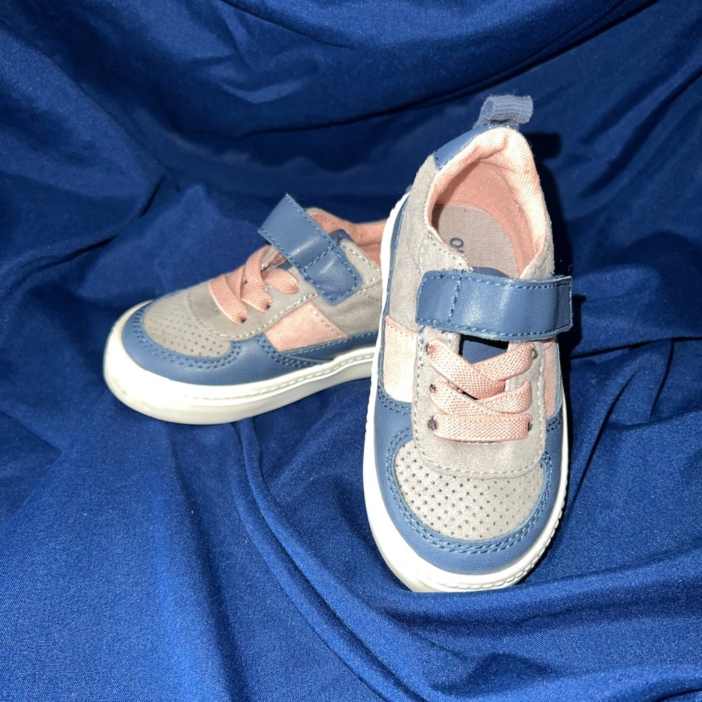 Old Navy Blue and Pink Sneakers with Breathable Mesh